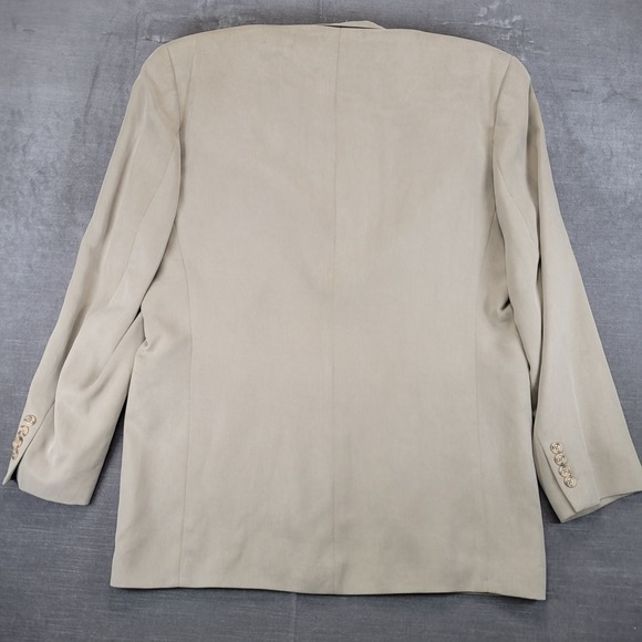 Ralph Lauren Men's Tan Beige Blazer Jacket Suit Sport Coat 3 Button Canada - Picture 11 of 12